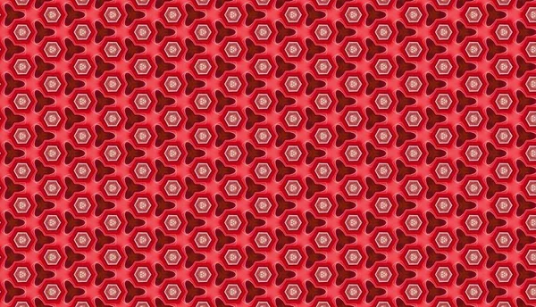 Abstract Background Red White Circles — Fotografia de Stock