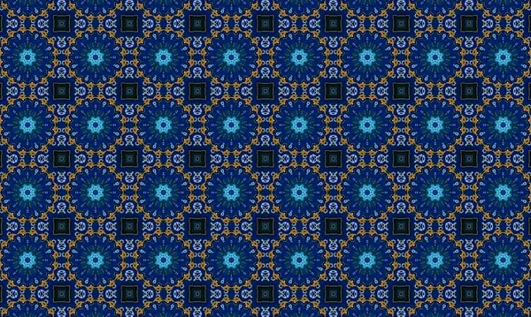 Raster Illustrasyon. Soyut elementlerle kusursuz desen.