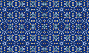 Soyut geometrik şekilli kusursuz desen