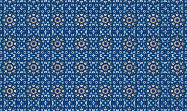 soyut renkli altıgen deseni, vektör illüstrasyonu