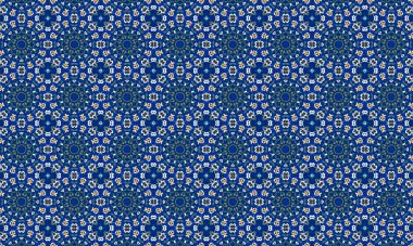 soyut renkli altıgen kare geometrik dikişsiz desen simetrik kaleydoskop moda, tasarım