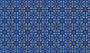 Geometrik şekilli kusursuz desen, vektör illüstrasyonu