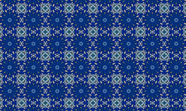 Geleneksel Portekiz fayanslarının tarzında kusursuz desen.