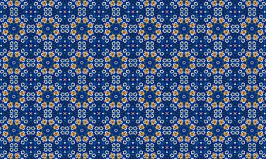 Portekiz fayanslarının stilinde pürüzsüz desen.