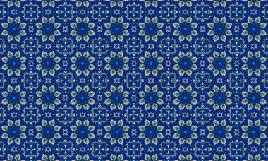 Soyut geometrik şekilli kusursuz desen