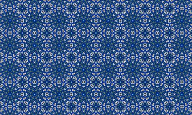 Portekiz fayanslarının stilinde pürüzsüz desen.