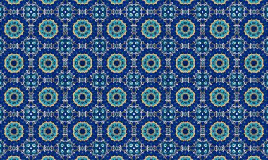 Arkaplan için soyut renkli desen. Güzel kaleydoskop kumaş duvar kağıdı