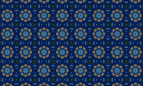 Raster Illustrasyon. Soyut elementlerle kusursuz desen.