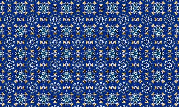 Soyut geometrik şekilli kusursuz desen