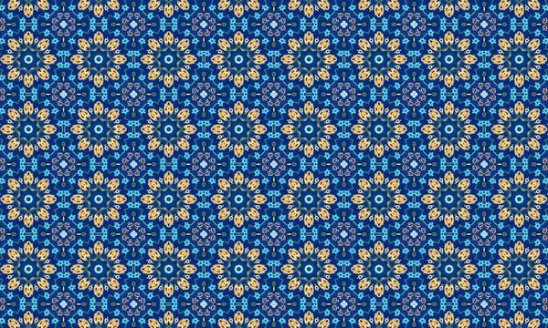 Raster Illustrasyon. Soyut elementlerle kusursuz desen.