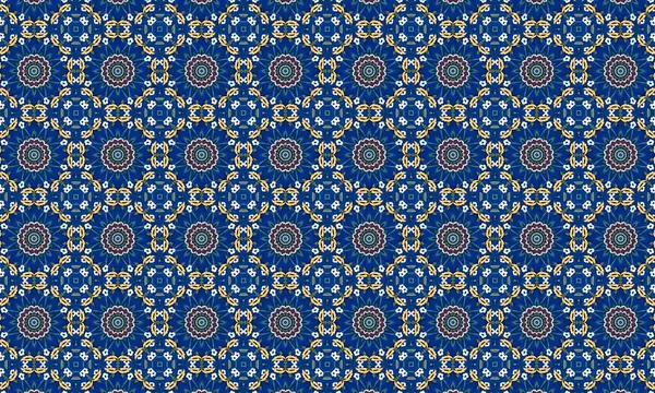 Raster Illustrasyon. Soyut elementlerle kusursuz desen.