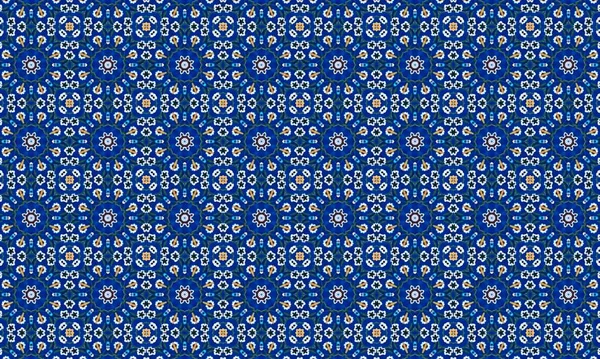 Geometrik süslemeli kusursuz desen. vektör illüstrasyonu