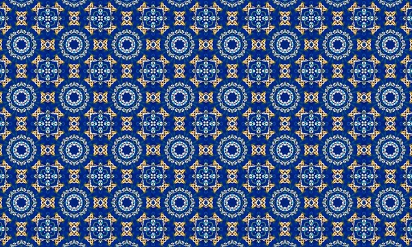 Raster Illustrasyon. Soyut elementlerle kusursuz desen.