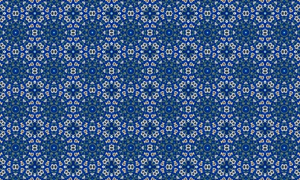 Portekiz fayanslarının stilinde pürüzsüz desen.