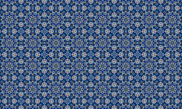 Raster Illustrasyon. Soyut elementlerle kusursuz desen.