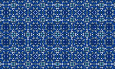 Soyut geometrik şekilli kusursuz desen