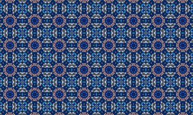 Soyut renkli arkaplan ile kusursuz desen