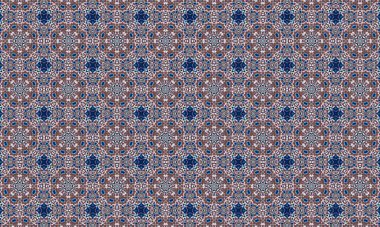 Raster Illustrasyon. Soyut şekilli kusursuz desen.