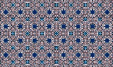 Raster Illustrasyon. soyut fraktal desen.