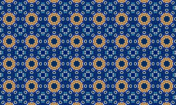 Raster Illustrasyon. Soyut elementlerle kusursuz desen.