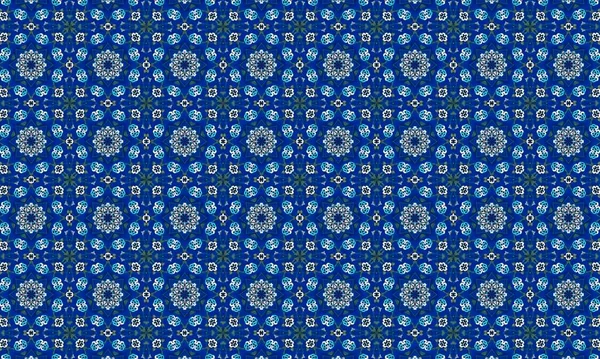 Mavi ve beyaz noktalı soyut arkaplan