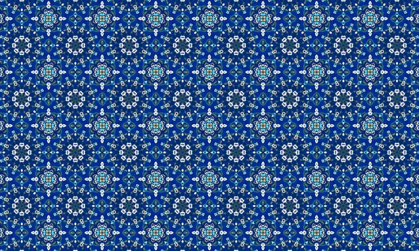 soyut renkli çiçekler ile Seamless Modeli