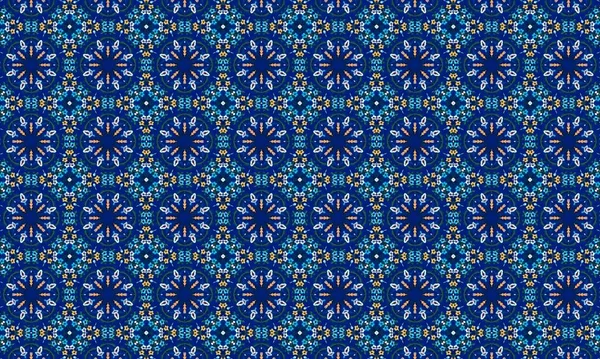 Soyut renkli elementlerle kusursuz desen.