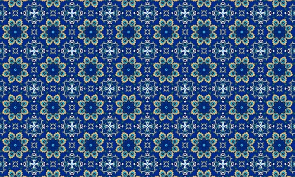 Geleneksel Portekiz fayanslarının tarzında kusursuz desen.