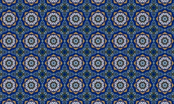 Raster Illustrasyon. Soyut elementlerle kusursuz desen.