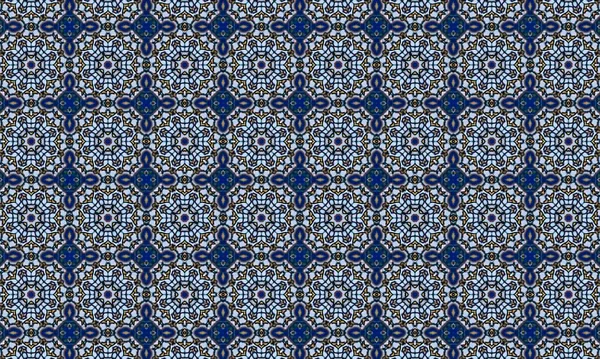 Geleneksel Portekiz fayanslarının tarzında kusursuz desen.