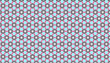 Kusursuz desen. Modern stil dokusu. Geometrik arka plan tekrarlanıyor. İllüstratör için örnek olarak kullanılabilir.