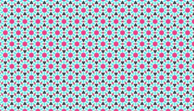 Geometrik damaske grunge desenli kusursuz desen