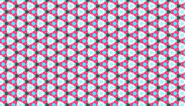 Geometrik damaske grunge desenli kusursuz desen