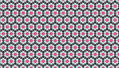 Geometrik damaske grunge desenli kusursuz desen