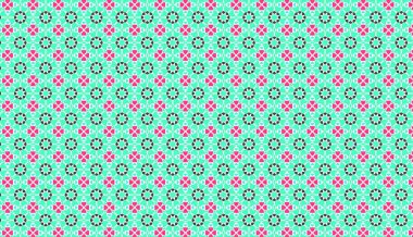 Geometrik damaske grunge desenli kusursuz desen