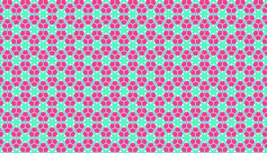 Geometrik damaske grunge desenli kusursuz desen