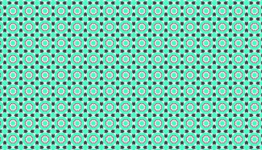 Geometrik damaske grunge desenli kusursuz desen