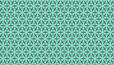 Geometrik damaske grunge desenli kusursuz desen