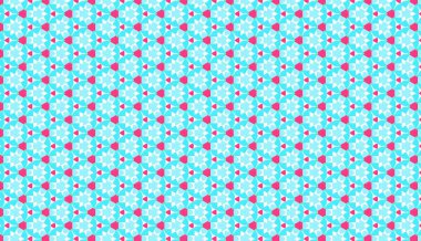 Geometrik damaske grunge desenli kusursuz desen