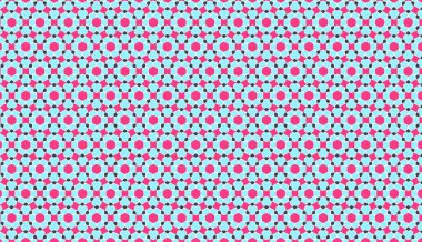 Geometrik damaske grunge desenli kusursuz desen