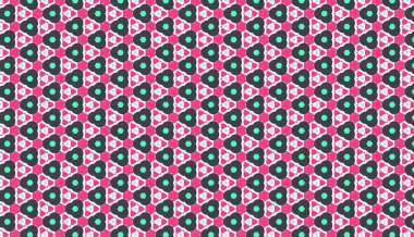 Geometrik damaske grunge desenli kusursuz desen