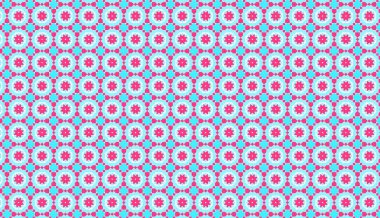 Geometrik damaske grunge desenli kusursuz desen