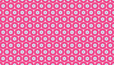 Geometrik damaske grunge desenli kusursuz desen