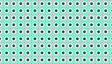 Geometrik damaske grunge desenli kusursuz desen