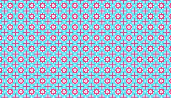 Geometrikus Damaszt Zökkenőmentes Minta Grunge Textúrával — Stock Fotó