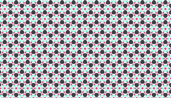 Geometrik damaske grunge desenli kusursuz desen