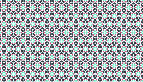 Geometrik damaske grunge desenli kusursuz desen