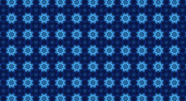 Geometrik şekilli kusursuz desen, vektör illüstrasyonu