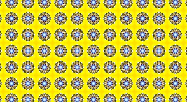 Raster Illustrasyon. Soyut şekilli kusursuz desen.