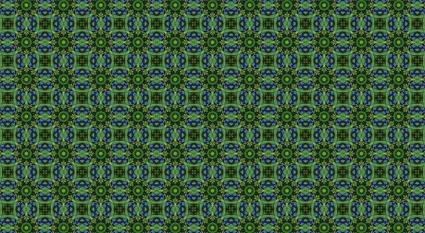 Raster Illustrasyon. Soyut çiçeklerle kusursuz desen.